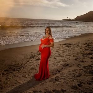 Maternity photo shoot dress